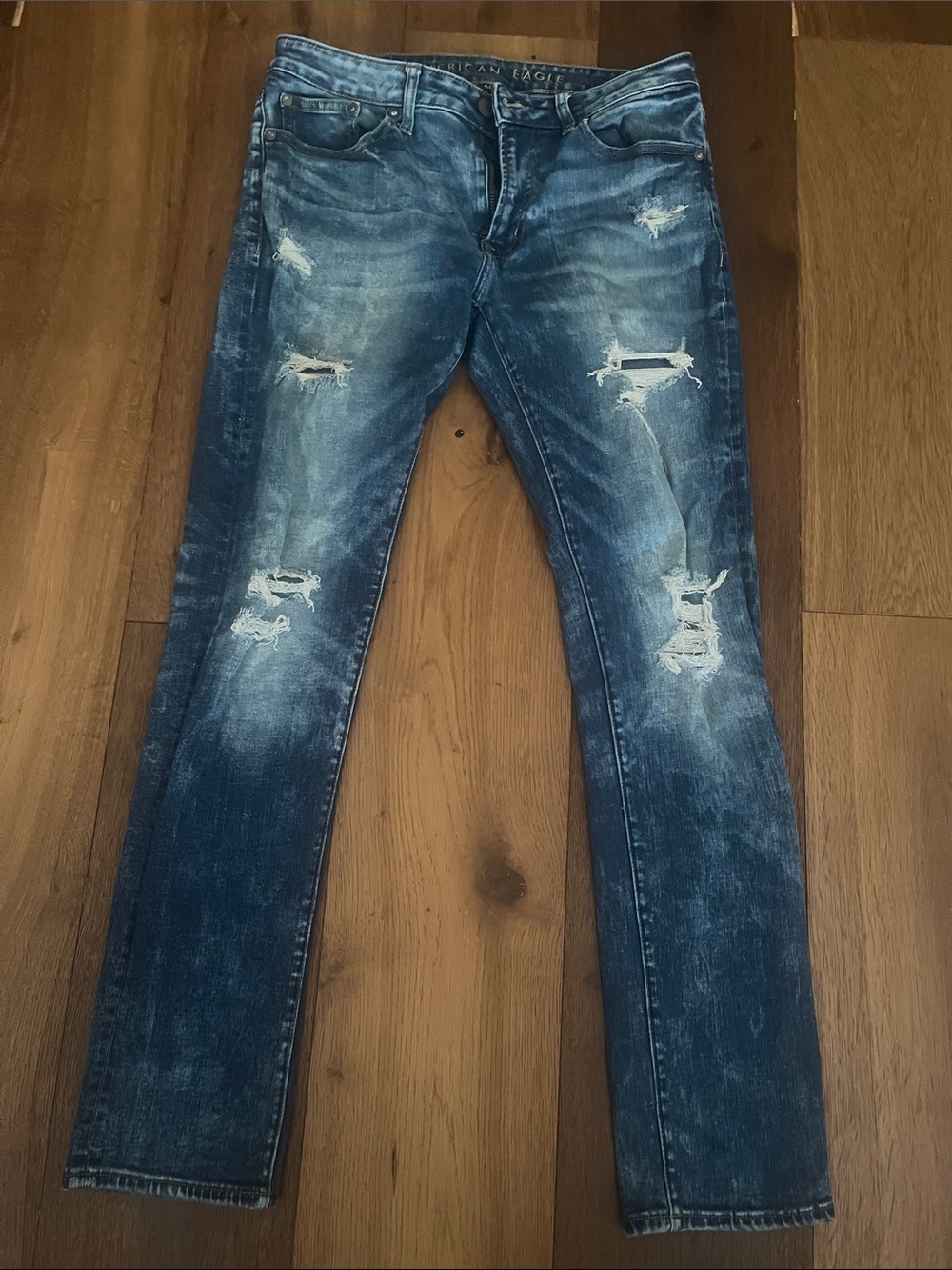 American Eagle FLEX 31 X 32 Dark Blue Skinny Jeans